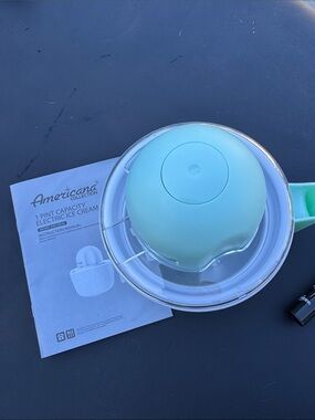 Aqua Electric Ice Cream Maker